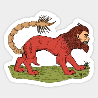 Manticore Sticker